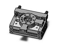 SMC® MSQ Series 1286 Gram (g) Weight Rotary Table (10192559)