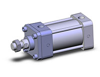 SMC® 1.68 Kilogram (kg) Weight Tie-Rod Air Cylinder (04596605)