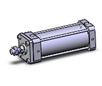 SMC® 5.46 Kilogram (kg) Weight Tie-Rod Air Cylinder (05485318)