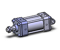 SMC® 2.17 Kilogram (kg) Weight Tie-Rod Air Cylinder (02869632)