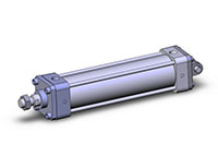 SMC® 2.86 Kilogram (kg) Weight Tie-Rod Air Cylinder (08239522)