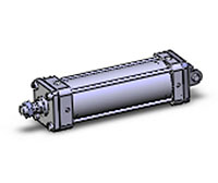 SMC® 7.58 Kilogram (kg) Weight Tie-Rod Air Cylinder (10238379)