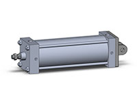 SMC® 11.816 Kilogram (kg) Weight Tie-Rod Air Cylinder (10238551)