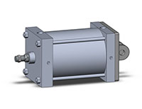 SMC® 27.674 Kilogram (kg) Weight Tie-Rod Air Cylinder (07619566)