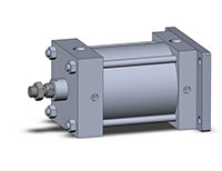 SMC® 10.011 Kilogram (kg) Weight Tie-Rod Air Cylinder (10239767)