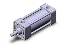 SMC® 1.39 Kilogram (kg) Weight Tie-Rod Air Cylinder (06952139)