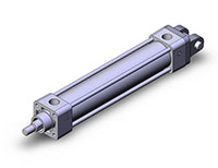 SMC® 1.63 Kilogram (kg) Weight Tie-Rod Air Cylinder (07962804)