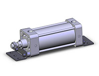 SMC® 4.48 Kilogram (kg) Weight Tie-Rod Air Cylinder (10240487)