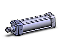 SMC® 2.14 Kilogram (kg) Weight Tie-Rod Air Cylinder (04570439)