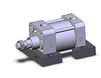 SMC® 2.96 Kilogram (kg) Weight Tie-Rod Air Cylinder (10241283)