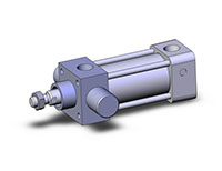 SMC® 0.85 Kilogram (kg) Weight Tie-Rod Air Cylinder (10241658)