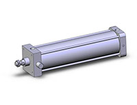 SMC® 6.9 Kilogram (kg) Weight Tie-Rod Air Cylinder (07170657)