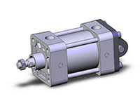 SMC® 2.05 Kilogram (kg) Weight Tie-Rod Air Cylinder (10242281)