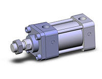 SMC® 1.17 Kilogram (kg) Weight Tie-Rod Air Cylinder (10244696)