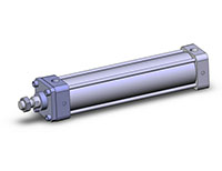 SMC® 2.6 Kilogram (kg) Weight Tie-Rod Air Cylinder (02765426)