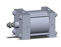 SMC® 6.931 Kilogram (kg) Weight Tie-Rod Air Cylinder (10247625)