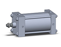 SMC® 7.761 Kilogram (kg) Weight Tie-Rod Air Cylinder (10247645)