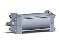 SMC® 8.314 Kilogram (kg) Weight Tie-Rod Air Cylinder (10247654)