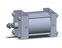 SMC® 7.208 Kilogram (kg) Weight Tie-Rod Air Cylinder (08706179)