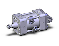 SMC® 2.05 Kilogram (kg) Weight Tie-Rod Air Cylinder (10249266)