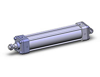 SMC® 3.09 Kilogram (kg) Weight Tie-Rod Air Cylinder (03246693)