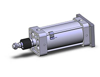 SMC® 6.74 Kilogram (kg) Weight Tie-Rod Air Cylinder (10253073)