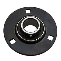 NTN ASPF2 Series 25 Millimeter (mm) Bore Diameter Flange-Mount Ball Bearing Unit (03527338)
