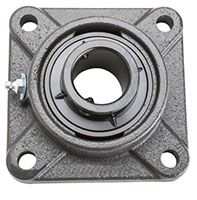 NTN UCFU Series 2.4375 Inch (in) Bore Diameter Flange-Mount Ball Bearing Unit (02028938)