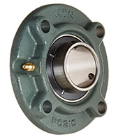 NTN UCFCX Series 2.0000 Inch (in) Bore Diameter Flange-Mount Ball Bearing Unit (02288018)