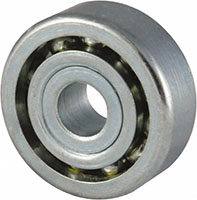 RBC® Nice® 0.3125 Inch (in) Bore Diameter Single Row Machined Radial Bearing (06760886)
