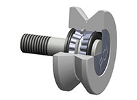 PCI Procal Inc. VTR Series 5.5000 Inch (in) Roller Diameter V-Groove Track Roller (00088680)