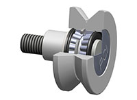 PCI Procal Inc. VTRE Series 4.5000 Inch (in) Roller Diameter V-Groove Track Roller (00088700)