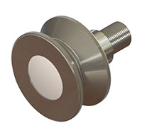 PCI Procal Inc. VTRE Series 3.5000 Inch (in) Roller Diameter V-Groove Track Roller (07148449)