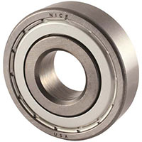 RBC® Nice® 0.875 Inch (in) Bore Diameter Unground Flanged Ball Bearing (00107003)