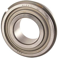Nice® (RBC®) 7500 Series 0.7500 Inch (in) Inner Ring Width Heavy-Duty Radial Ball Bearing (00107617)