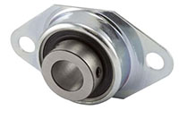 Nice® (RBC®) 6900 Series 3/4 Inch (in) Bore Diameter Flange-Mount Ball Bearing Unit (02961520)