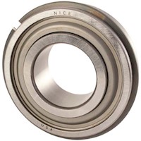 Nice® (RBC®) 7500 Series 0.8750 Inch (in) Inner Ring Width Heavy-Duty Radial Ball Bearing (00107670, 00107634, 00107650)