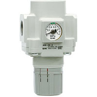 SMC® 3/8 Inch (in) Port Size Standard Air Regulator (02774852)