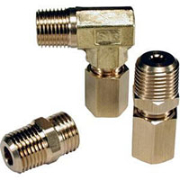 SMC® Push-Connect Pneumatic Tube Elbow (01985948)