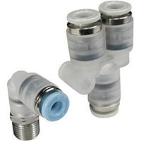 SMC® Push-Connect Pneumatic Tube Elbow (02935221)