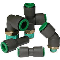SMC® 0.12 Pound (lb) Push-Connect Pneumatic Tube Elbow (01996556)