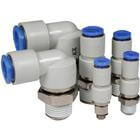 SMC® Push-Connect Pneumatic Tube Elbow (02000938)