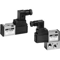 SMC® 0.19 Pound (lb) Base Mounted 3 Ports Non-Locking Solenoid-Operated Air Control Valve (04556250)