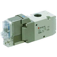 SMC® 3 Ports Solenoid-Operated Air Control Valve (07580264)