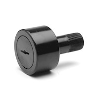 Smith Bearing 0.6875 Inch (in) Roller Diameter and Open Closure Type Slotted Head Crowned Cam Follower (00095896)