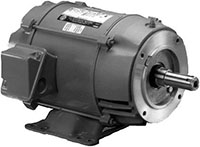 Nidec 3495 and 2860 Revolutions per Minute (rpm) Base Speed Close Coupled Pump Motor