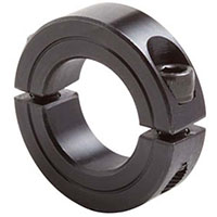 Climax Metal 2C Series 0.5000 Inch (in) Inside Diameter and 1.1250 Inch (in) Outside Diameter Two-Piece Steel Clamping Collar (00242963)
