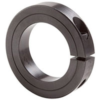 Climax Metal H1C Series 1.6875 Inch (in) Inside Diameter and 3.0000 Inch (in) Outside Diameter One-Piece Steel Recessed Screw Clamping Collar (00214112)