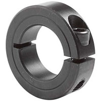 Climax Metal 1C Series 0.8125 Inch (in) Inside Diameter and 1.6250 Inch (in) Outside Diameter One-Piece Steel Clamping Collar (00242523)