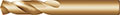 Precision Twist Drill® Z Size and 2 Inch (in) Overall Length Bronze Oxide Coating/Finish Screw Machine Length Drill Bit (01695351)